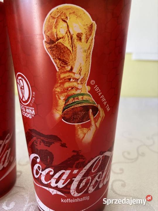 Kubki Coca Cola Vintage Mistrzostwa Świata Czerwionka-Leszczyny