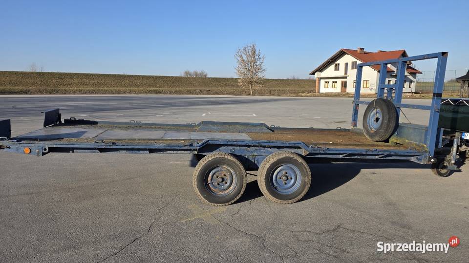 Przyczepa samochodowa laweta platforma podkarpackie sprzedam