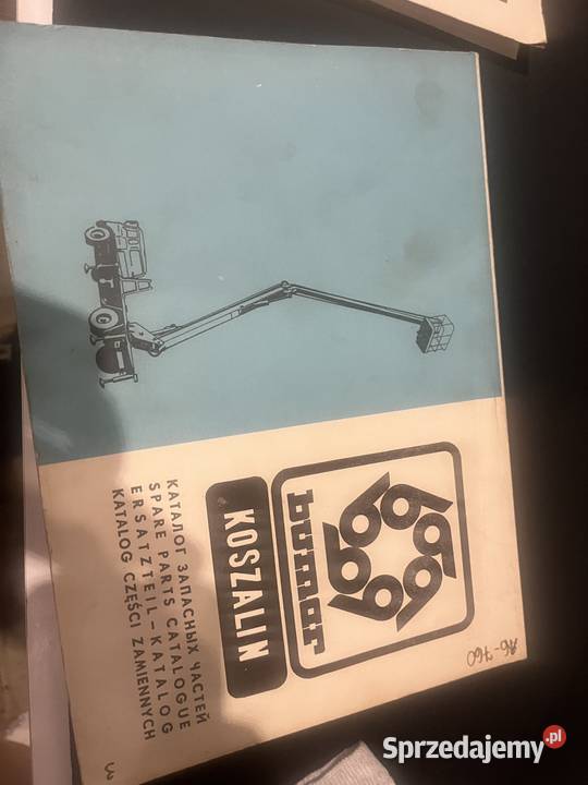 Podnośnik koszowy bumar p100 Rok produkcji 1993 Kraśnik