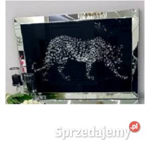 Lustrzany obraz z kryształkami Glamour Puma Golkowice