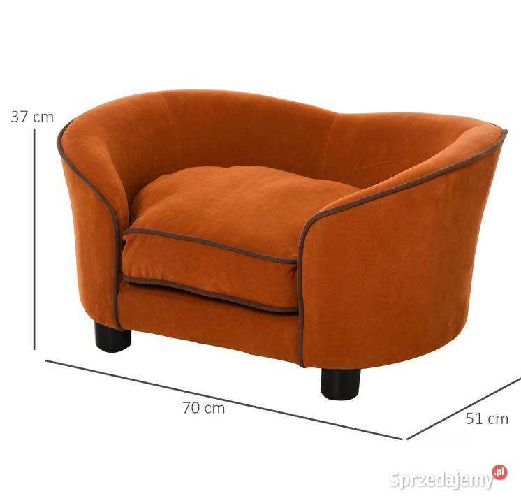 Sofa psa kota legowisko mata pluszowy brązowy Brzesko sprzedam