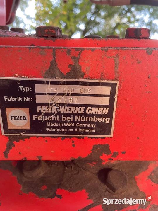 Przetrząsarka do siana FELLA TH 520 Iłża
