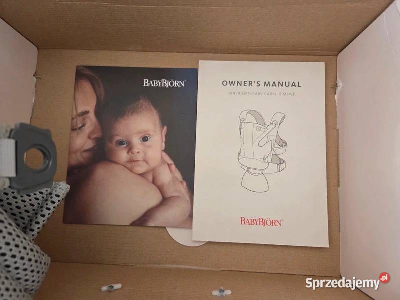 Nosidełko BabyBjorn Move Airy mesh Szelki do chodzenia Łaziska Górne