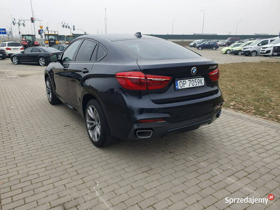 BMW X6 30d 258 2018r M Pakiet Salon Polska FVat isofix Strobice