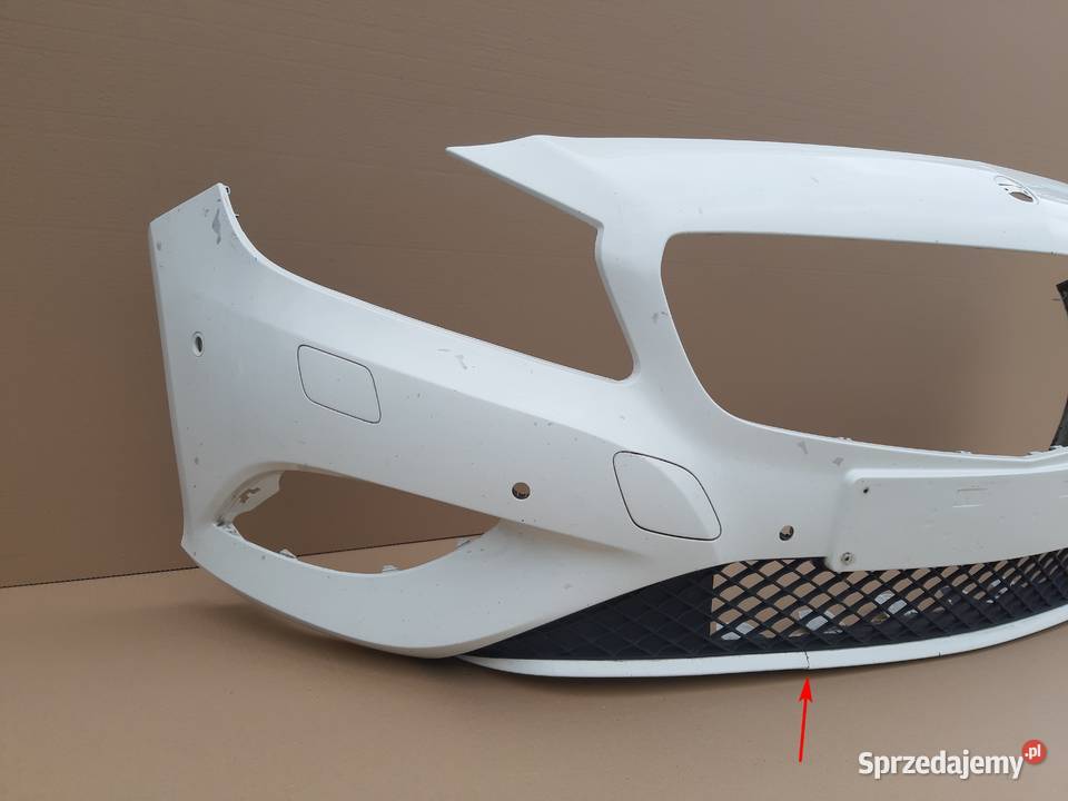 AKLASA W176 ZDERZAK PRZÓD PRZEDNI 6XPDC SPRYSKI Trzciel