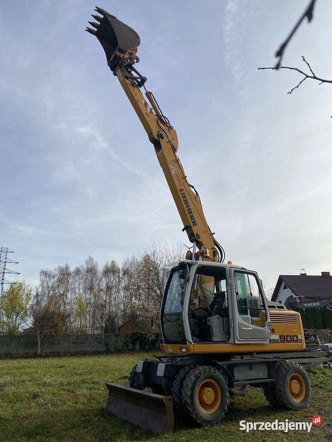 Liebherr 900C Koparki Sieradz
