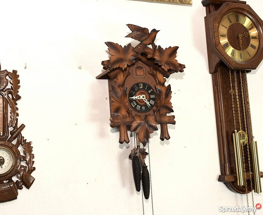 STARY ZEGAR Z KUKUŁKĄ SCHWARZWALD SCHWARZWALDZKI Świdnica