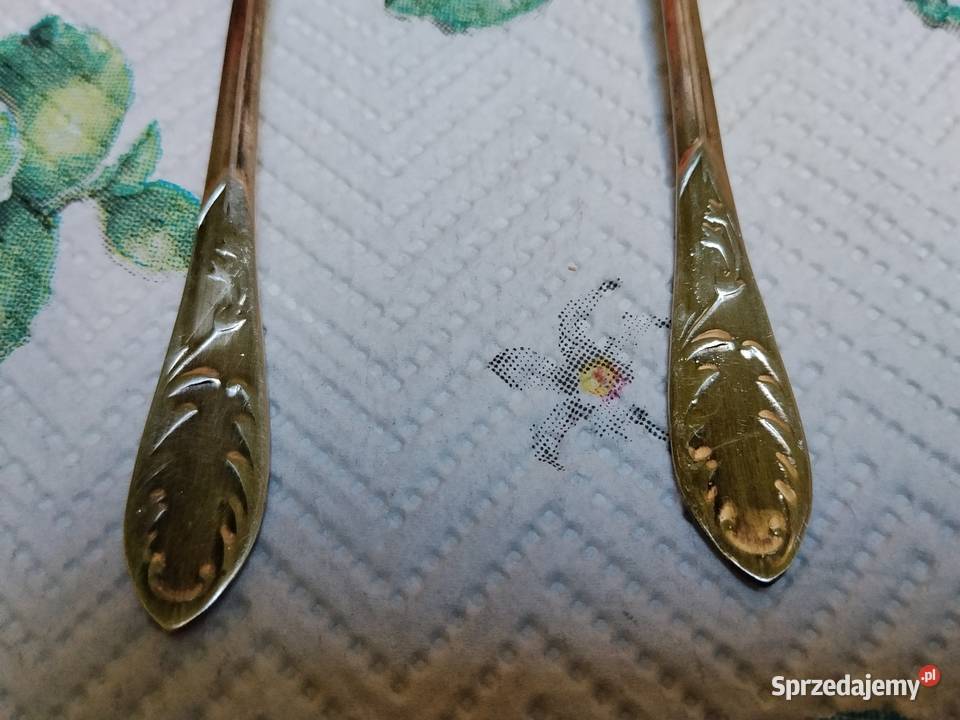 Posrebrzane łyżeczki do herbaty MET Nowa Karczma