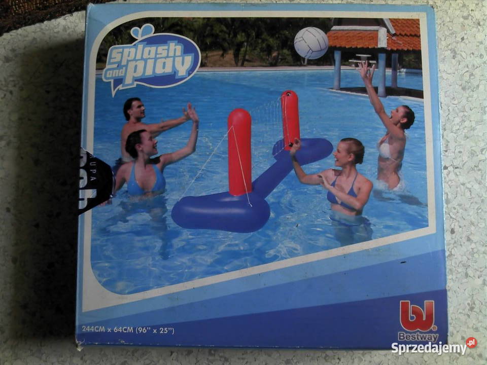 Splash and play Bramka do gry w siatkówkę wodną Knurów