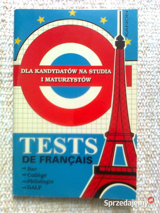 Tests de Francais Mieczysław GAJOS Warszawa
