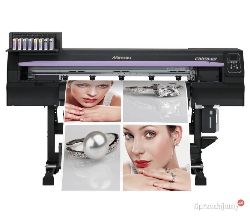 Ploter drukującotnący MIMAKI CJV150107 107m nowa Druk w kolorze