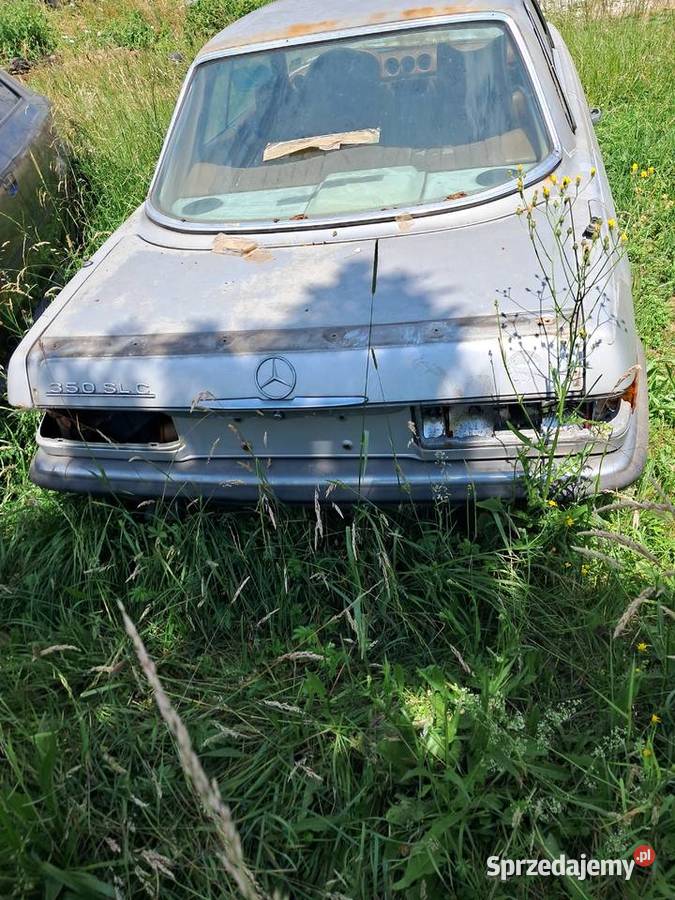 MERCEDES 107 SLC 350 78 EUROPA ŁADNY ŚRODEK uszkodzony Cieszyn sprzedam