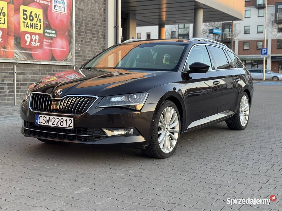 Skoda Superb DSG ALU 19 Tempomat Skóra Panorama Toruń