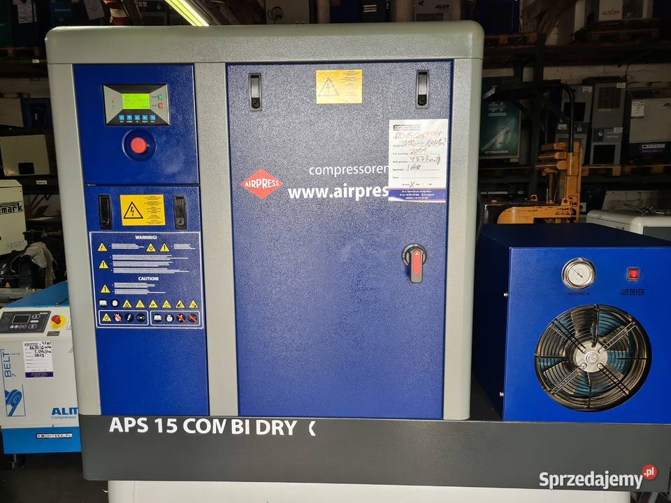 Kompresor śrubowy AIRPRESS APS 15 COMBI DRY X 11 Zduny