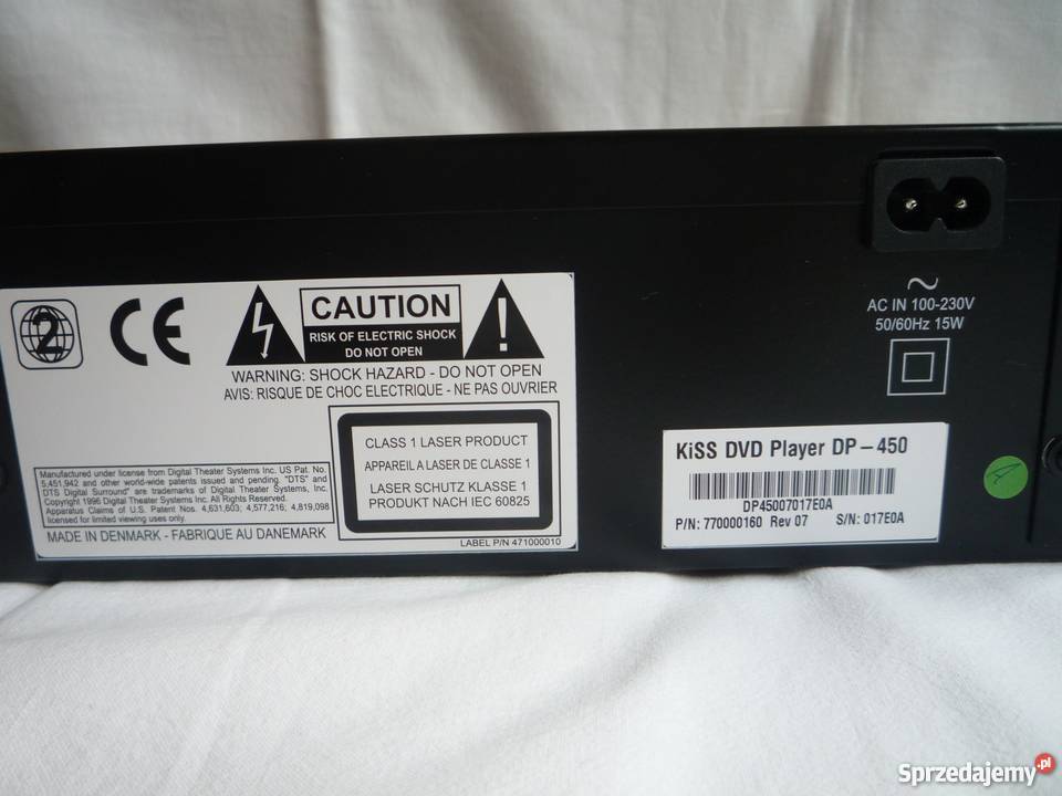 Kiss DVD Player DP450 na LINUXie Szczecin