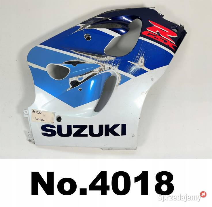 SUZUKI GSXR 600 750 9699 Owiewka boczna Bok P Łobżenica