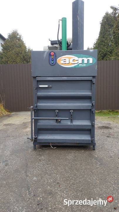 Belownica prasa zgniatarka do folii kartonu