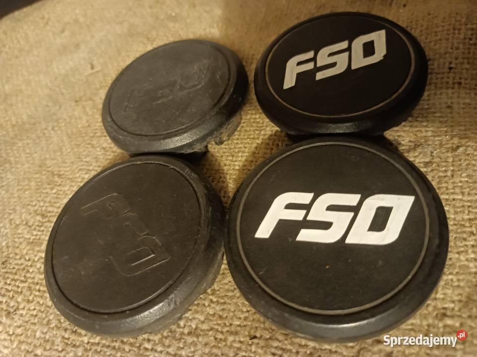 Dekielki logo fso kapselki alufelg polonez fiat Pozostałe