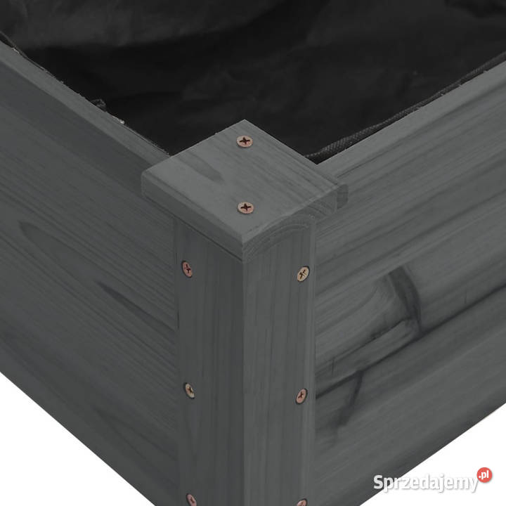 Podwyższona rabata z wyściółką szara 240x120x25 Pozostałe mazowieckie Warszawa