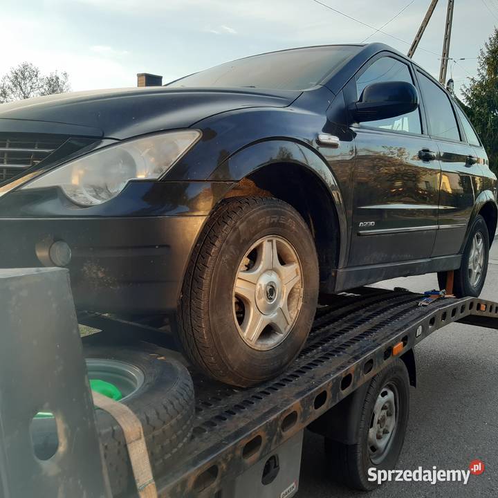 SsangYong Actyon 23 LPG 07r całość części lubelskie Biała Podlaska