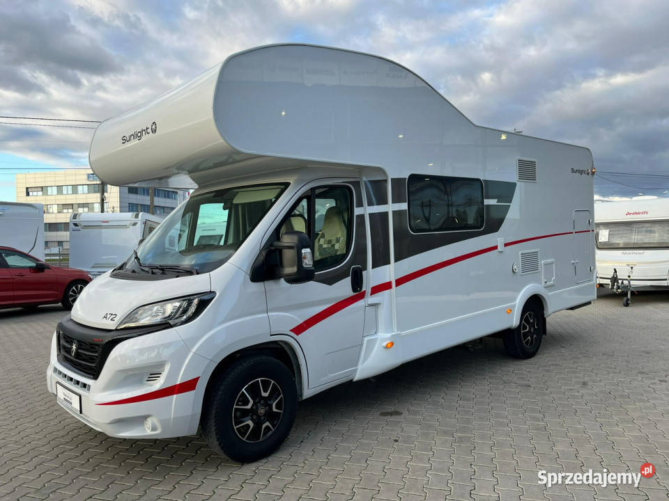 samochody kempingowe Sunlight A72 ręki Wyjątkowo Janki