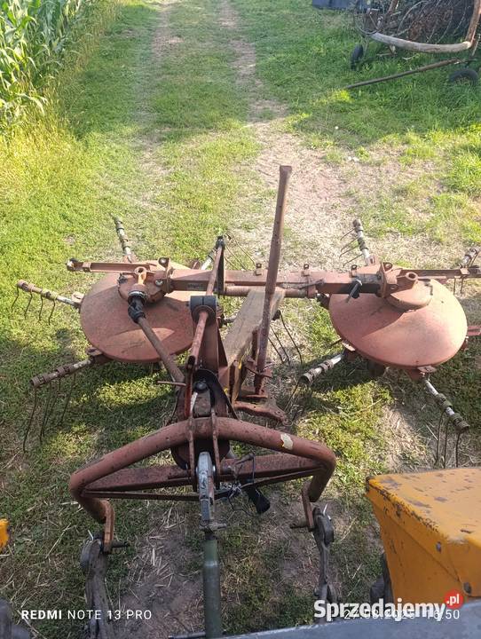 Zgrabiarko Przewracarka stoll um410 Sieradz sprzedam