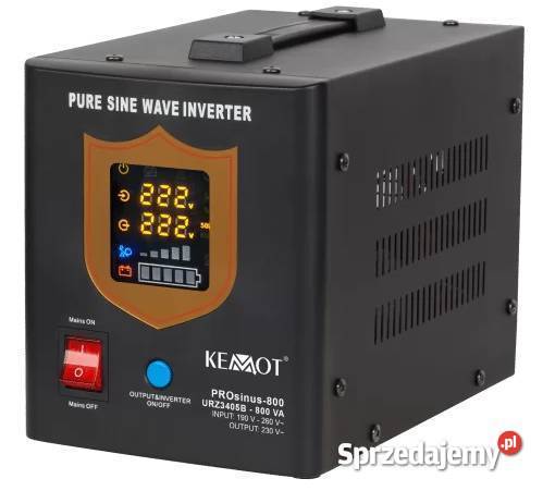 Zasilacz awaryjny KEMOT 800 12V 230V 800VA500W Pozostałe podlaskie Białystok