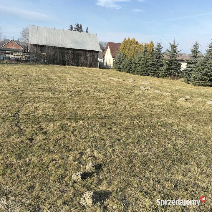 Barycz działka budowlana możliwa działalności i 830m2 łódzkie sprzedam