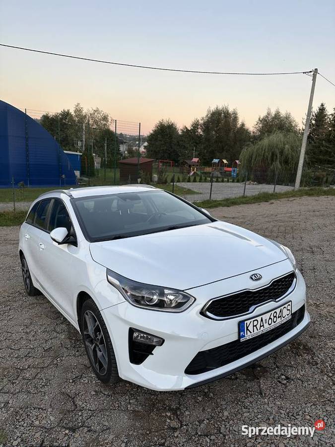 Kia Ceed 2021automat bezwypadkowy biały małopolskie