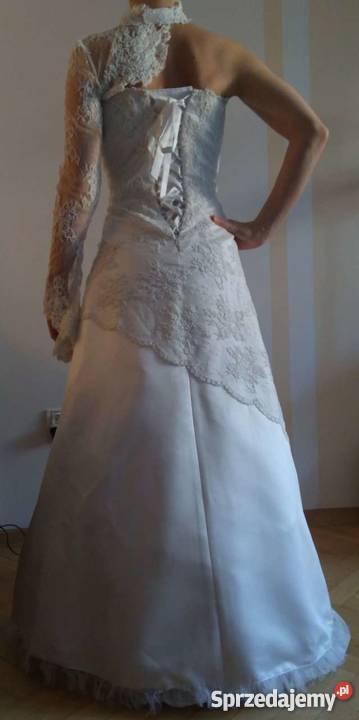 Nowa suknia ślubna koronka unikat Warszawa sprzedam