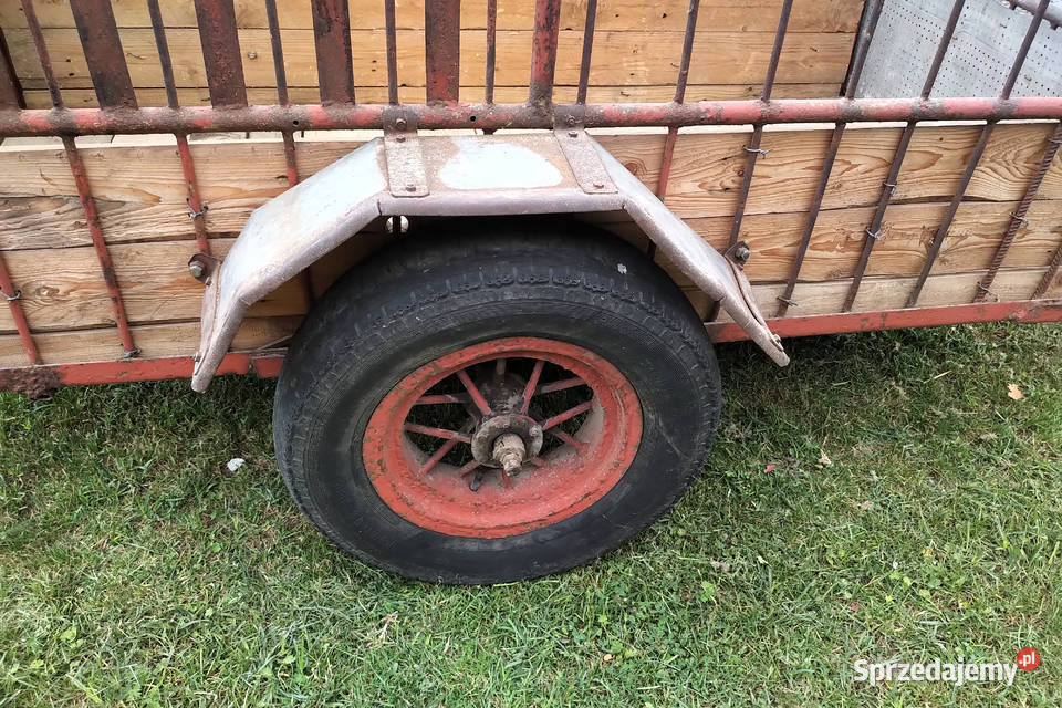 Przyczepka wózek jednoosiowa lubelskie