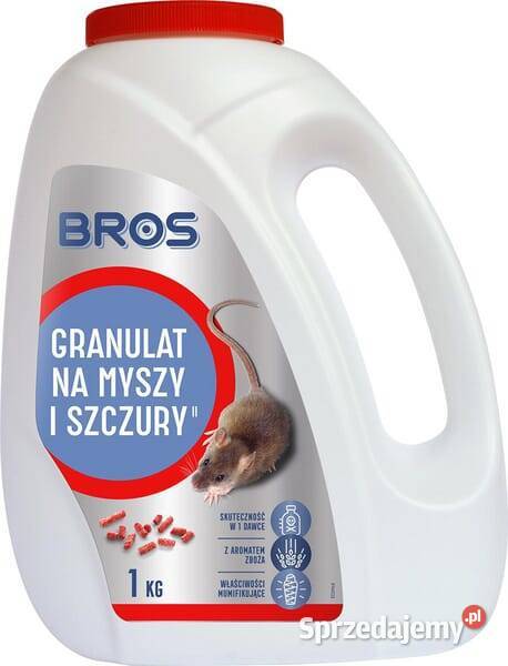 Granulat na myszy i szczury 1 15941770 małopolskie Kamionna