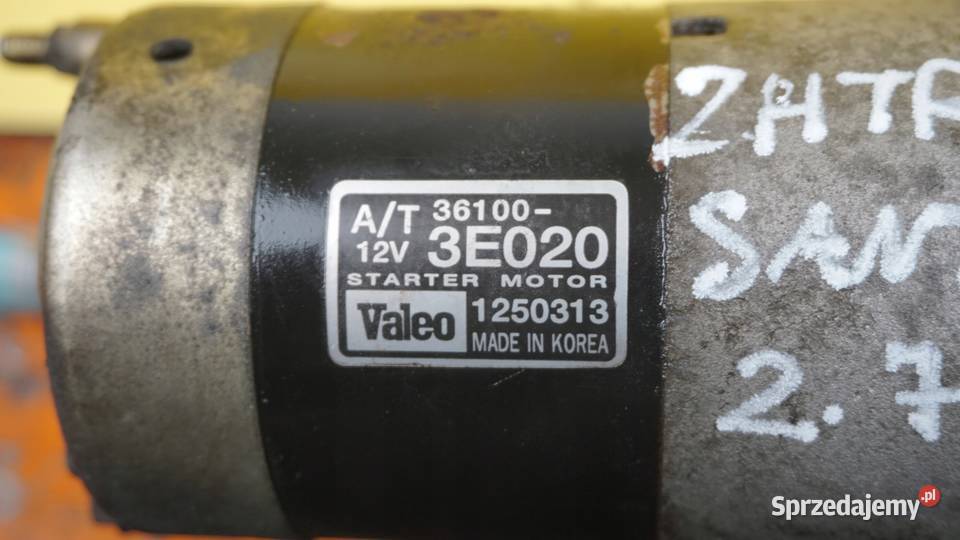 SANTA FE II CARNIVAL 27 V6 08r G6EA rozrusznik Suków