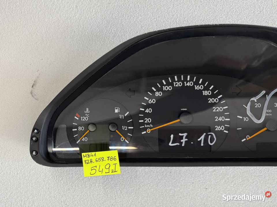 LICZNIK ZEGARY MERSEDES BENZ E W210 22L CDI Warszawa