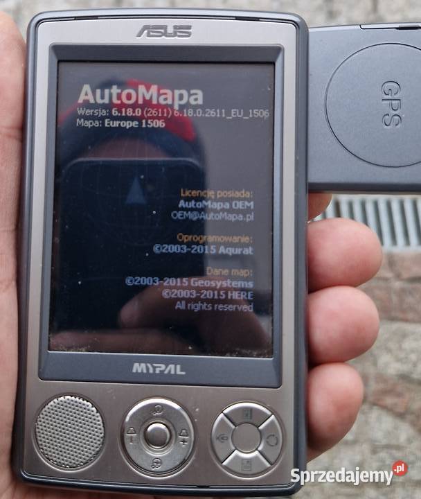 Palmtop nawigacja Asus MyPal A636N akcesoria Wrocław