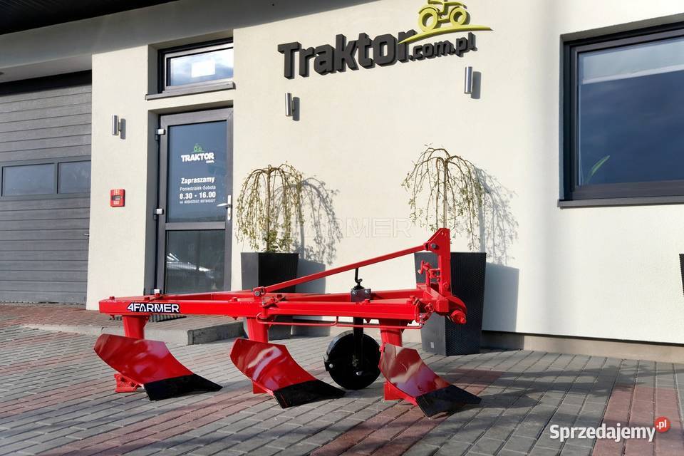 Pług trzyskibowy 75 3L1 4FARMER nieuszkodzony Tajęcina