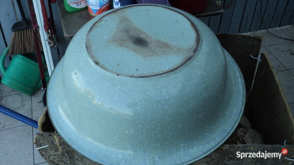 Duża misa emaliowana 60 Bydgoszcz sprzedam