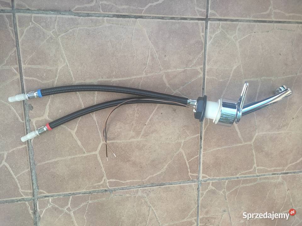 Kran bateria umywalkowa mikrowłącznik 12 V Komorniki