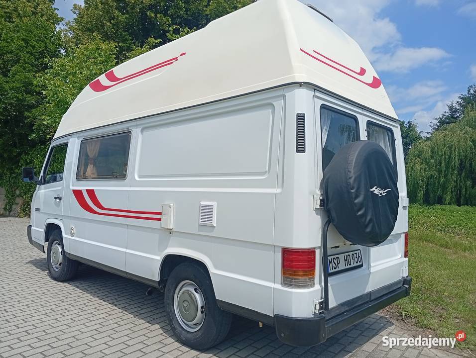 Mercedes MB100 kamper woda gaz ogrzewanie Rok produkcji 1992 sprzedam