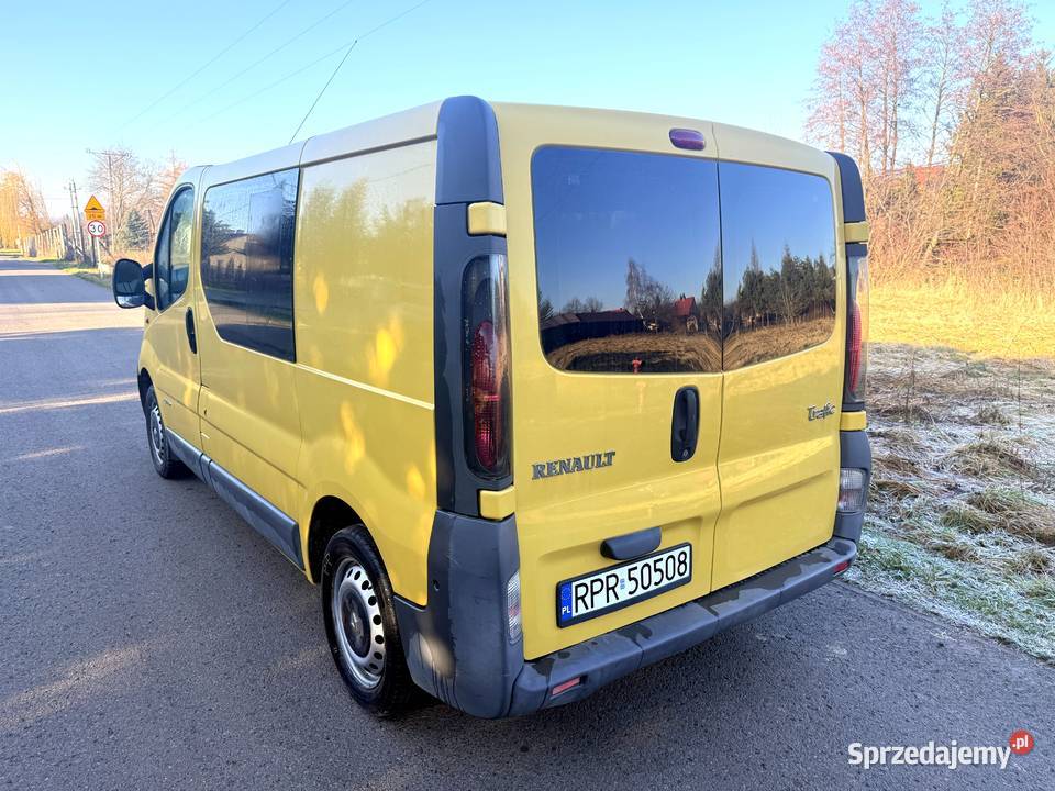 Renault Trafic 19 diesel 4os paka miejsce