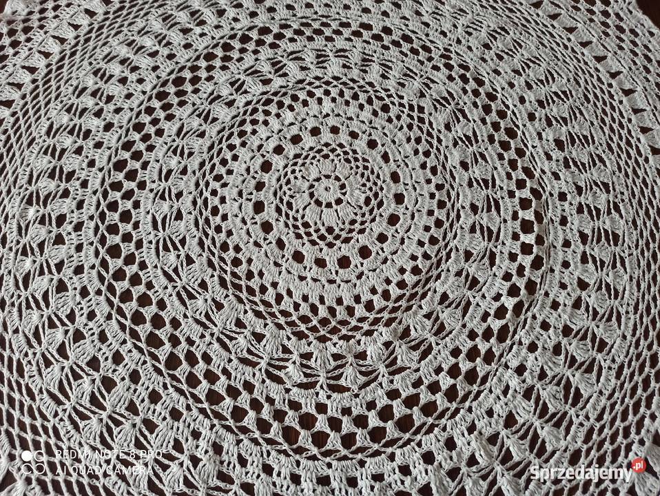 Serweta ręcznie robiona śr 90 Białystok