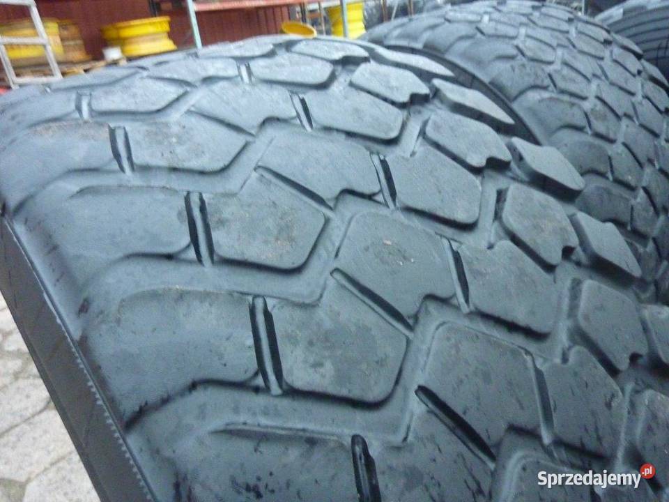 2x Opona używana przemysłowa 24R21 MICHELIN 1150 Zaścianki sprzedam
