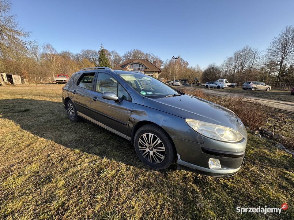 Peugeot 407 lubuskie Czerna