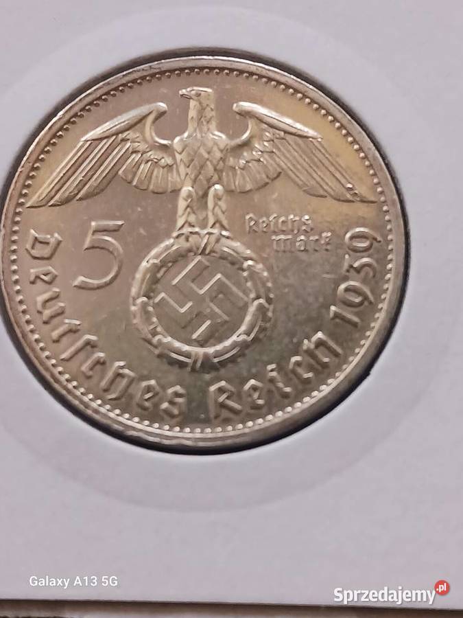 5 Marek Niemcy 1939 r Paul von Hindenburg men B Konin