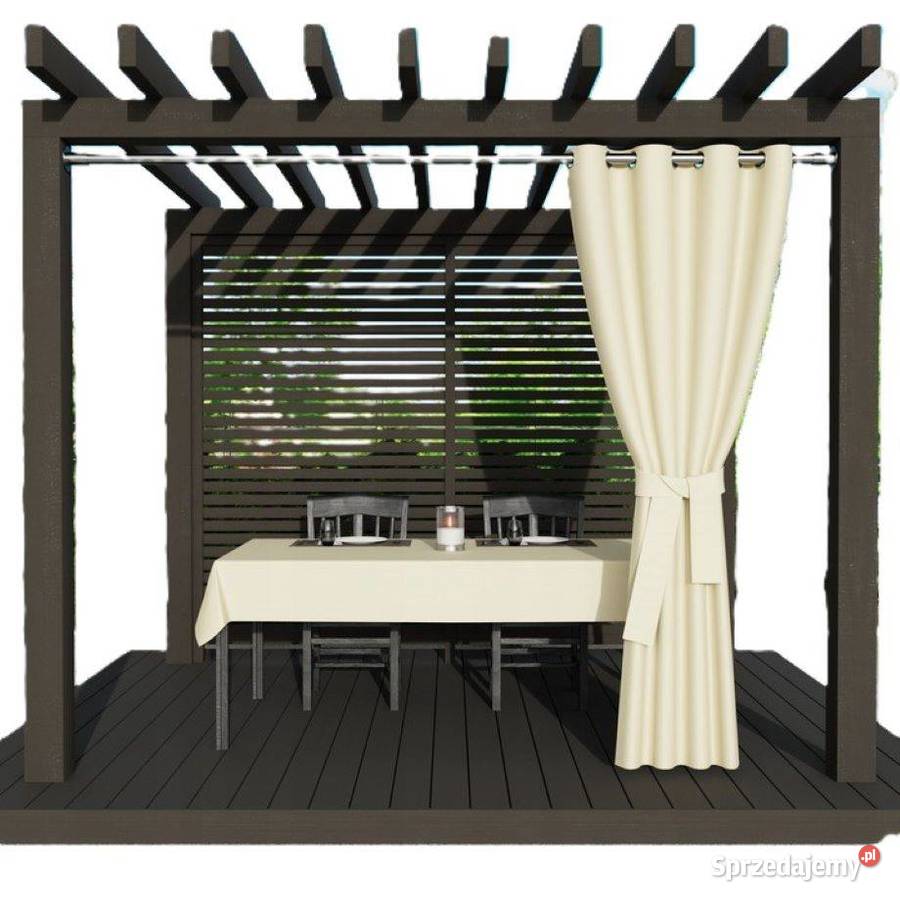 ZASŁONY 155X200 PRZELOTKI OGRODOWE WODOODPORNE Nowa Sól sprzedam