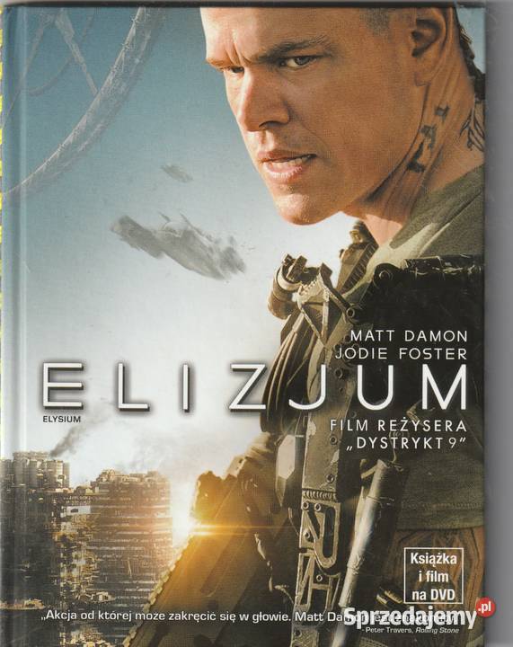 Elizjum płyta Matt Damon DVD Filmy Pruszków
