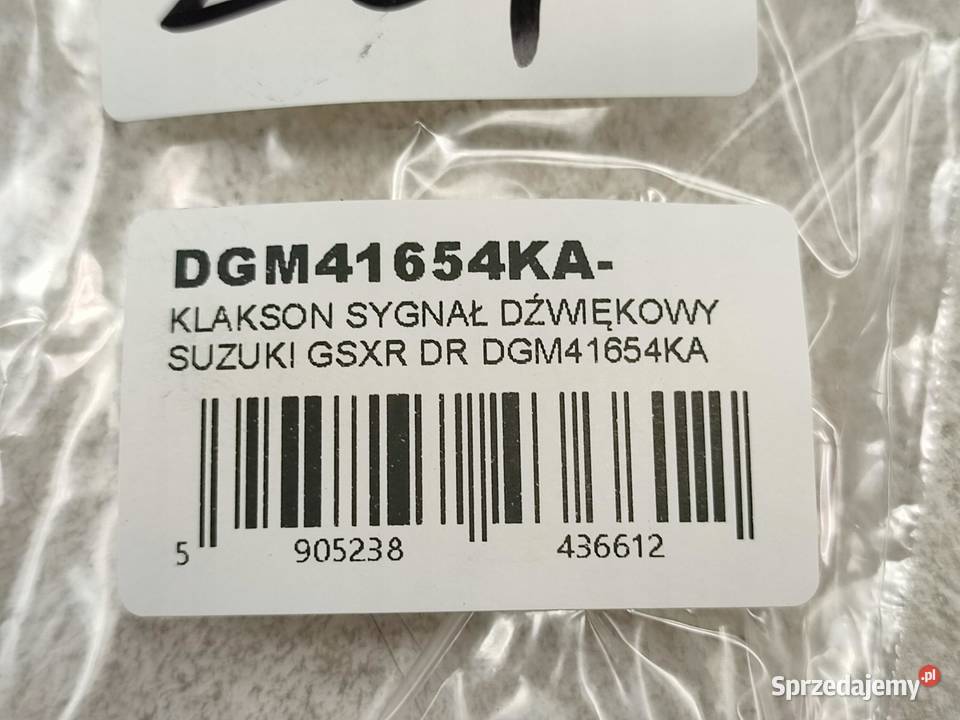 KLAKSON SYGNAŁ DŹWIĘKOWY SUZUKI GSXRDR Układ elektryczny, zapłon lubelskie sprzedam