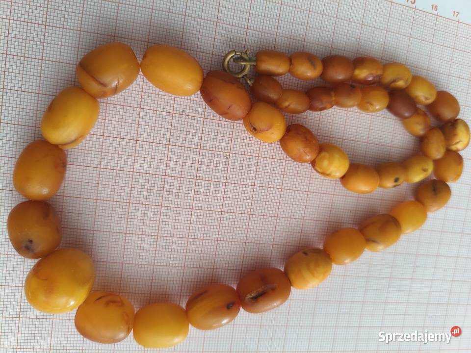 Naszyjnik Bursztyn Vintage Białystok