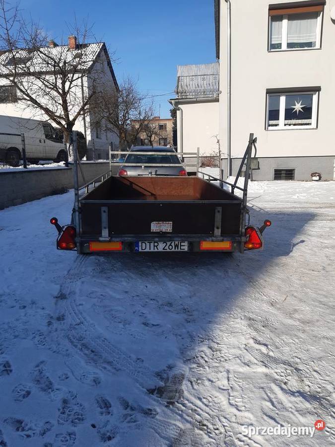 Przyczepka laweta samochodowa na minikoparkę Dmc Olesno
