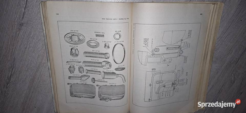 Katalog części zamiennych ciągnika DT75S4 WEMA Łęczyca